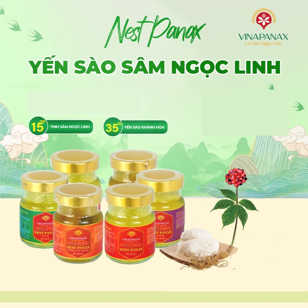 Yến Sào Sâm Ngọc Linh Nest Panax (1 lọ x 70ml )