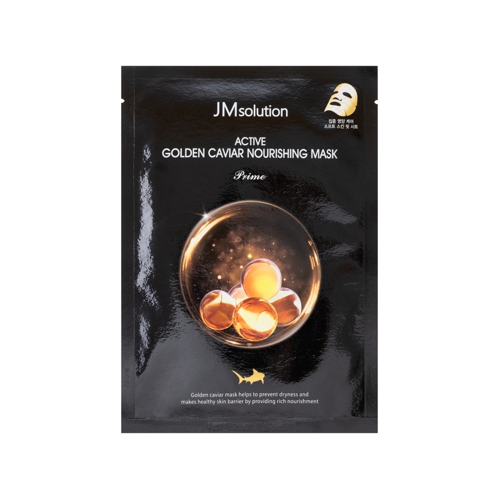 Mặt Nạ Active Golden Caviar Nourishing Mask Prime (10 miếng)