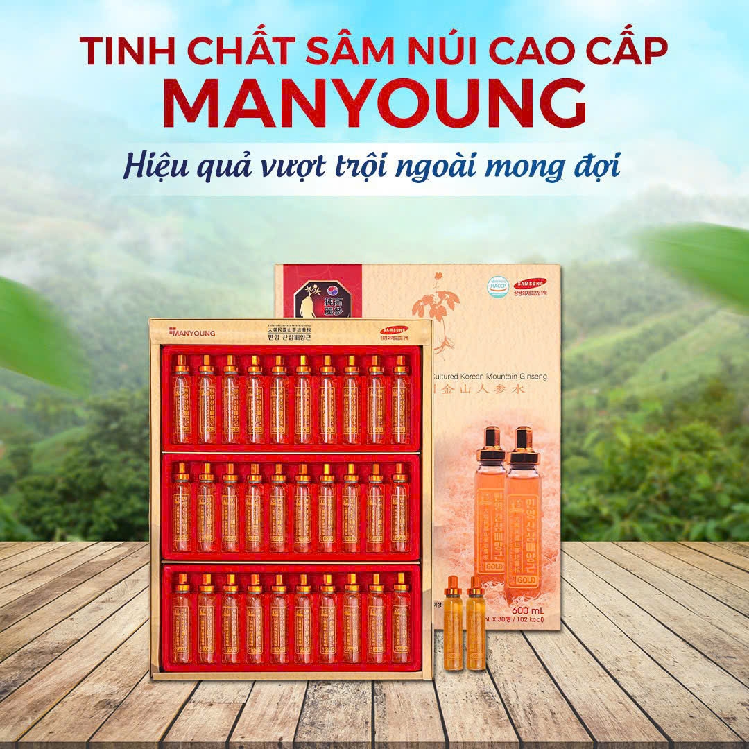 TINH CHẤT SÂM NÚI CAO CẤP MANYOUNG