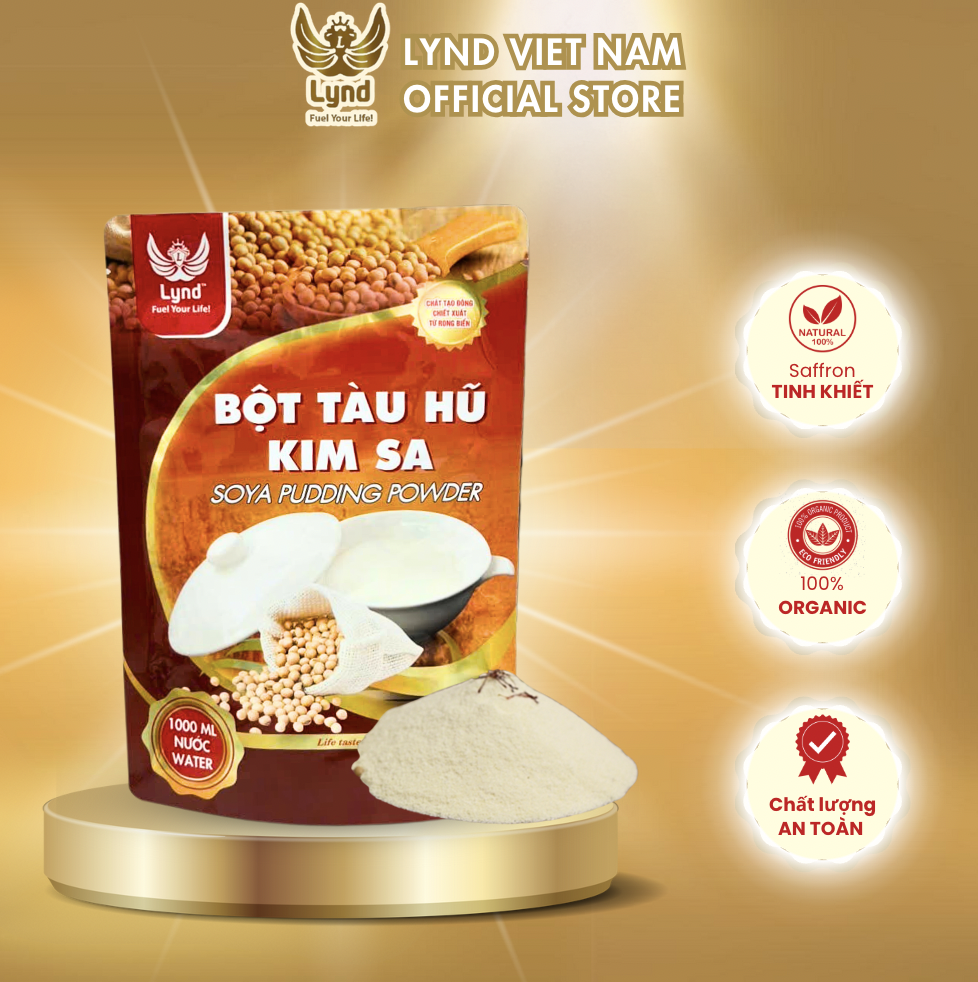 Bột làm tàu hũ Kim sa LYND - 170g ( TRUYỀN THỐNG)