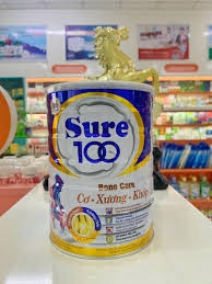 Sữa Sure 100 - Bone Care T/12 lon 900g (người lớn)