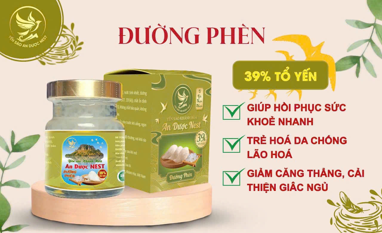 Yến chưng đường phèn An dược Nest