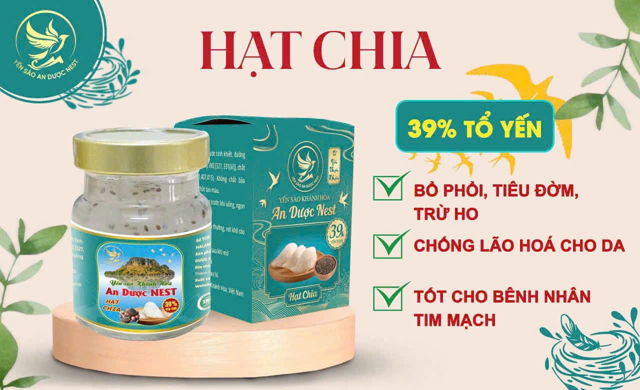 Yến chưng hạt chia An dược Nest