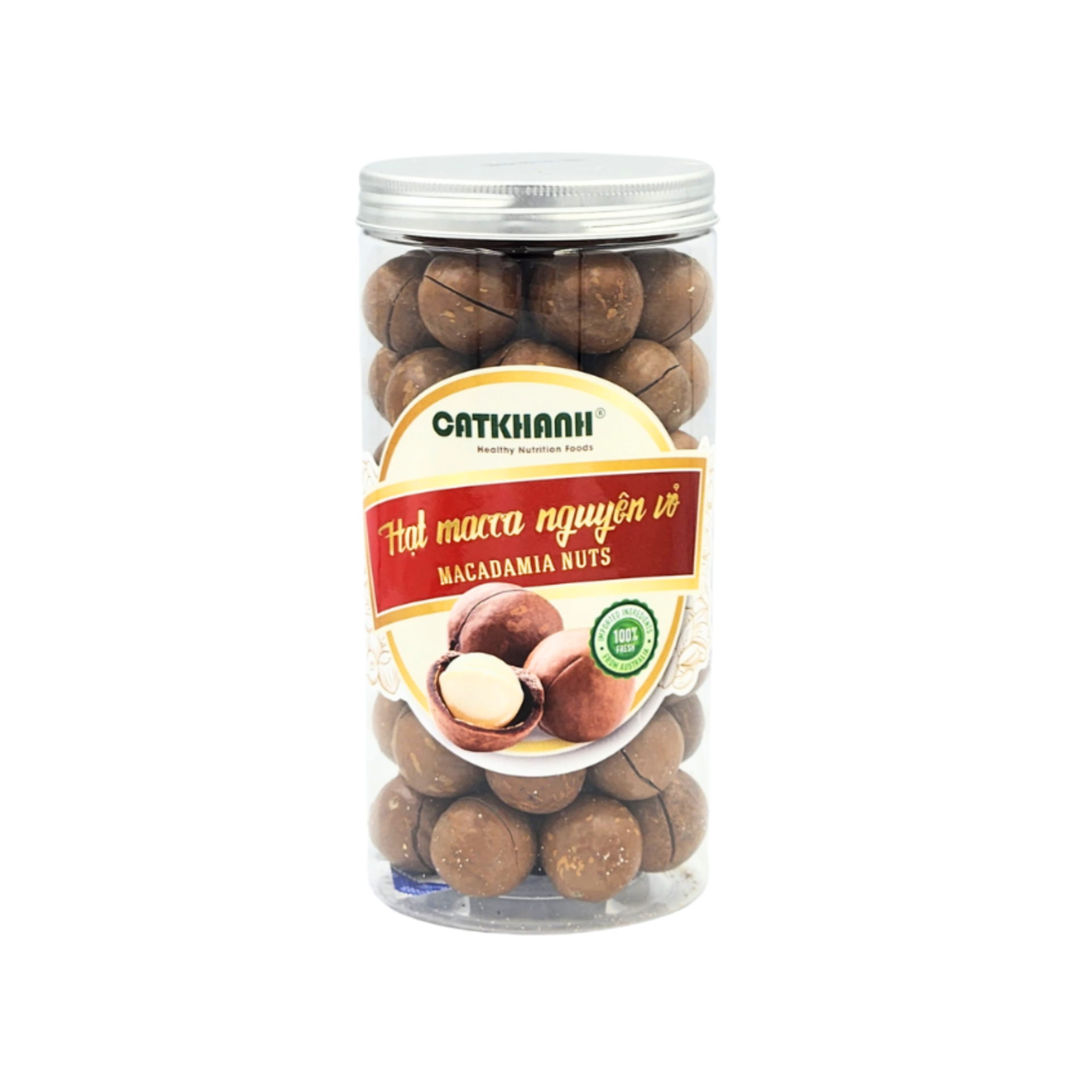 Nhân hạt macca lon 450g