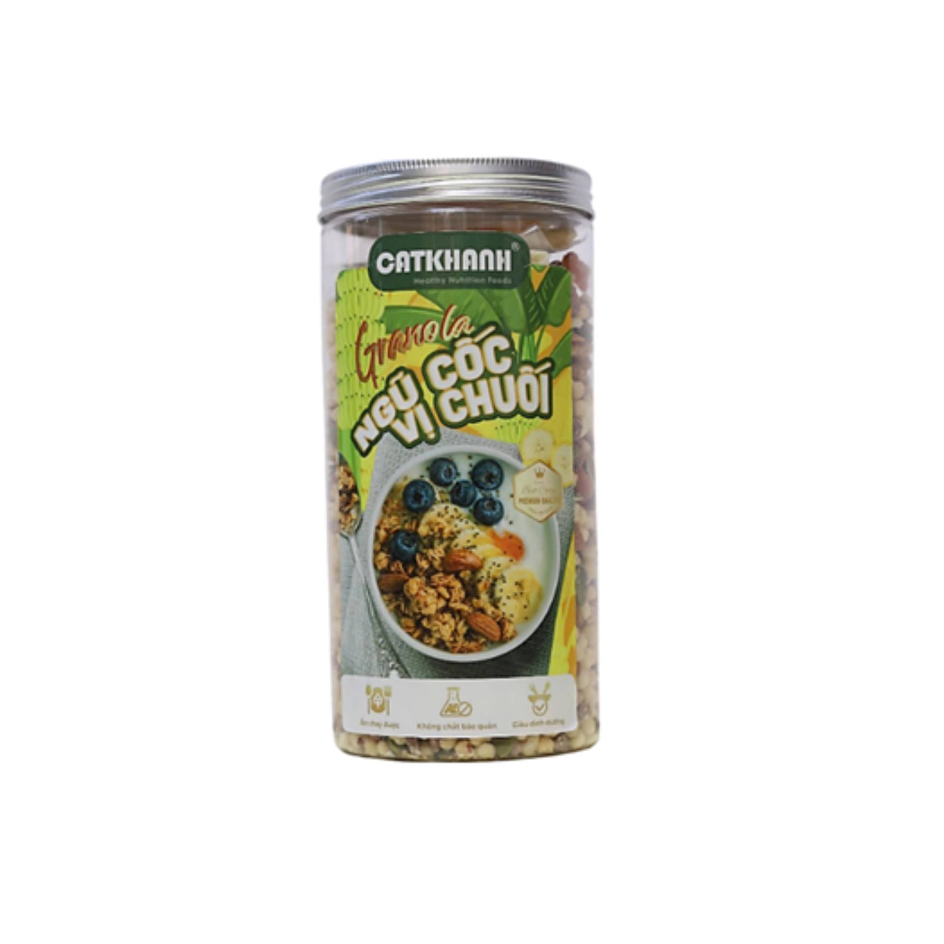 Granola chuối lon 350gr