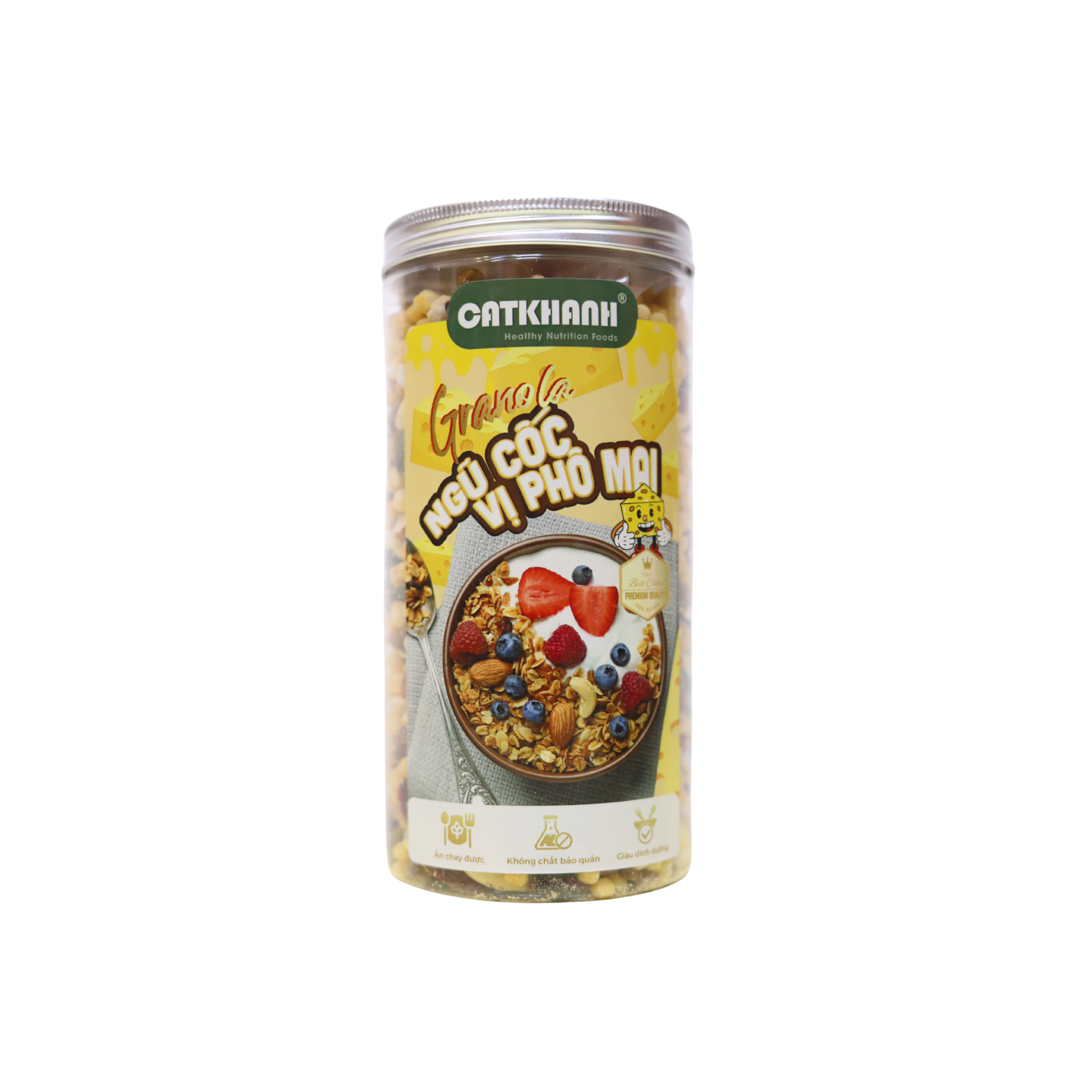 Granola vị phô mai lon 350g