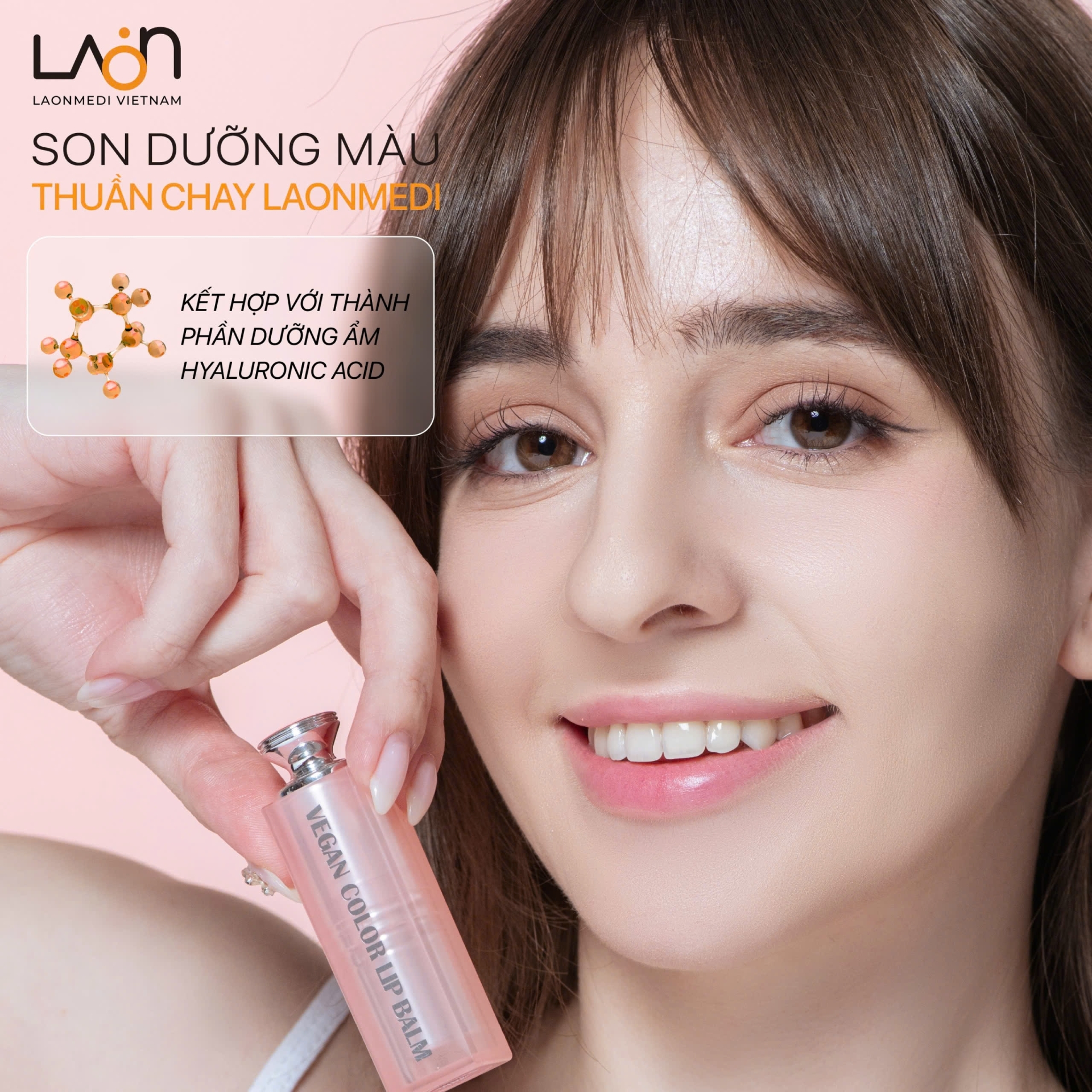 SON DƯỠNG MÀU THUẦN CHAY LAONMEDI