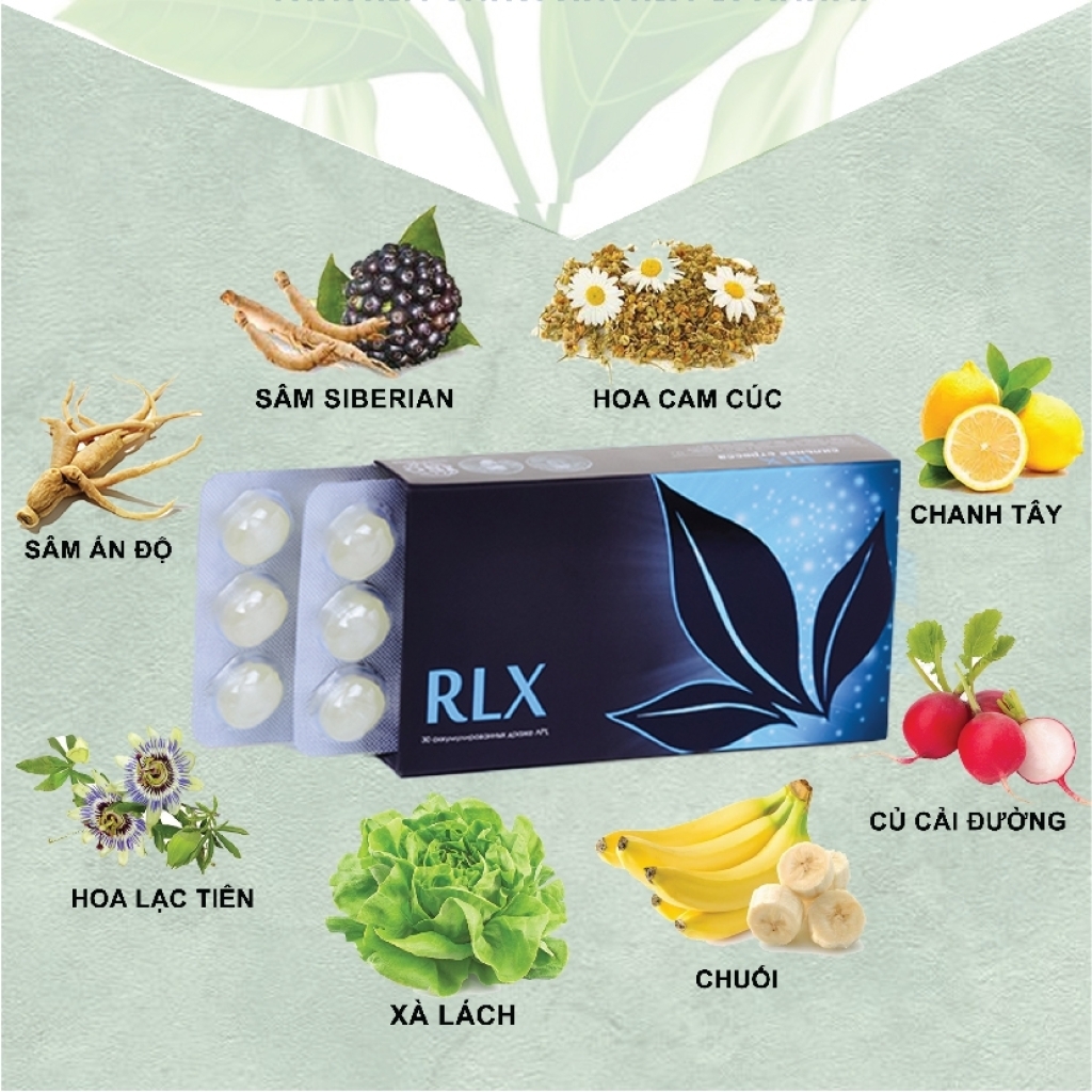 Combo 2 hộp Kẹo Giảm Stress Giúp Ngủ Ngon APLGO_ RLX Vị Chuối