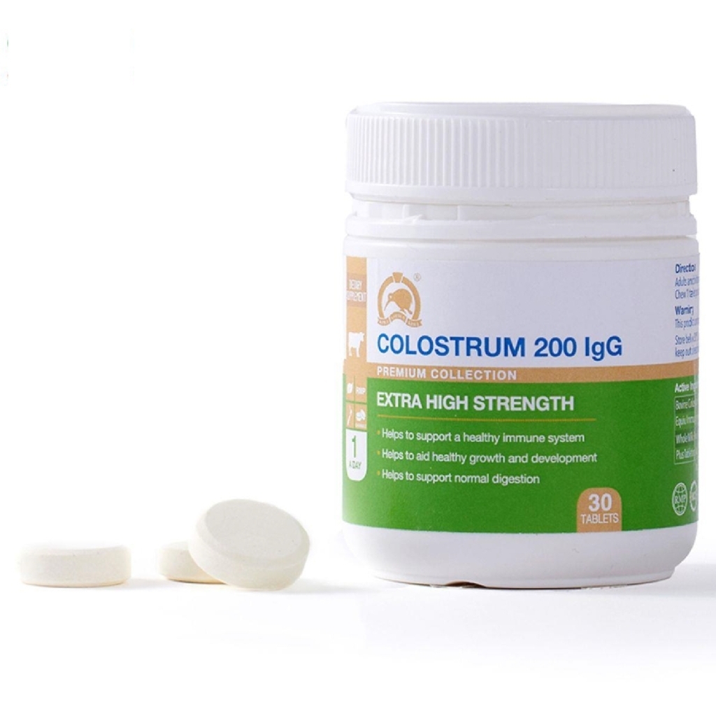 Combo 2 hộp Cung cấp kháng thể_ Kiwi Colostrum 200IgG Tablet 
