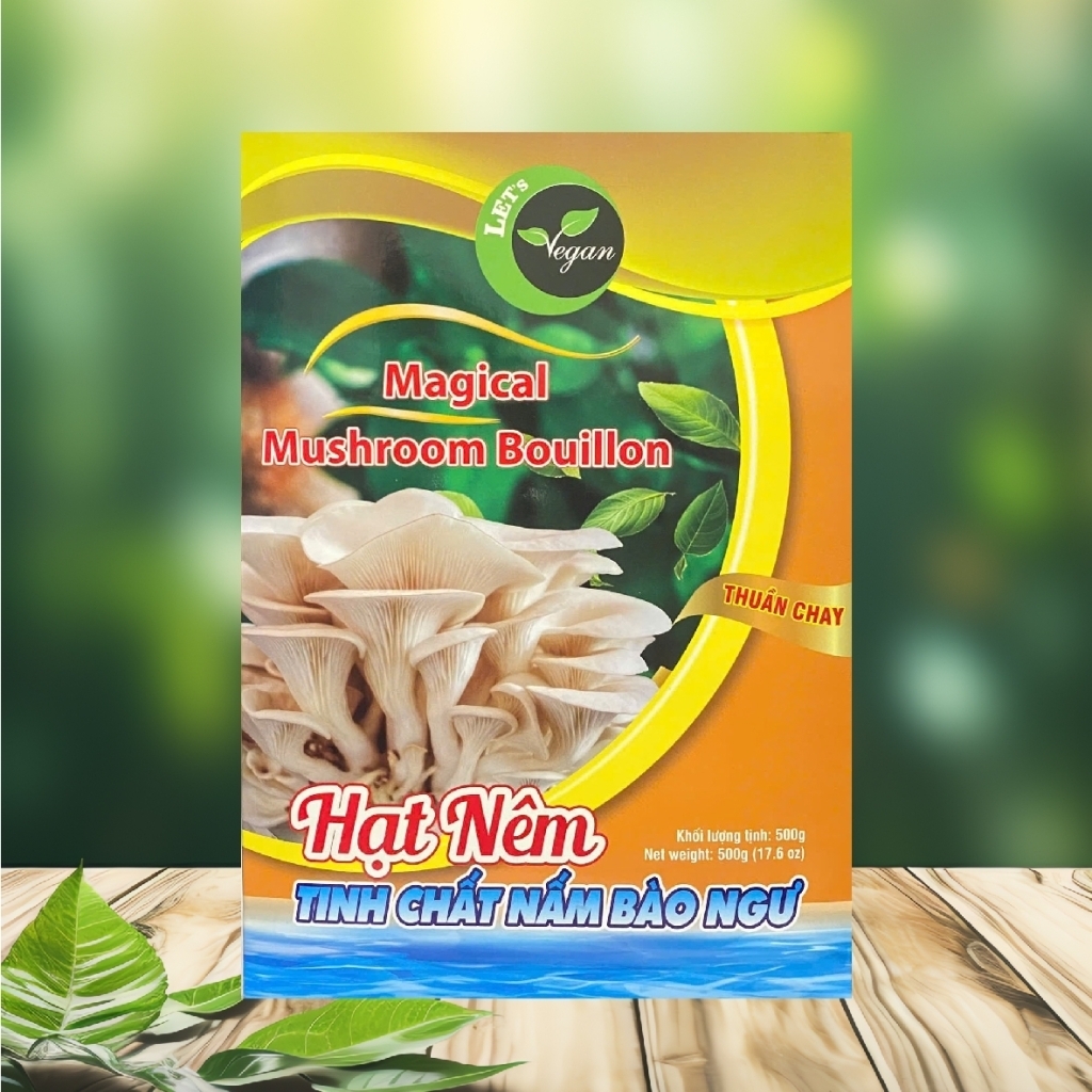 Combo 2 hộp Hạt Nêm Tinh Chất Nấm Bào Ngư Let’s Vegan Date 02/08/2025