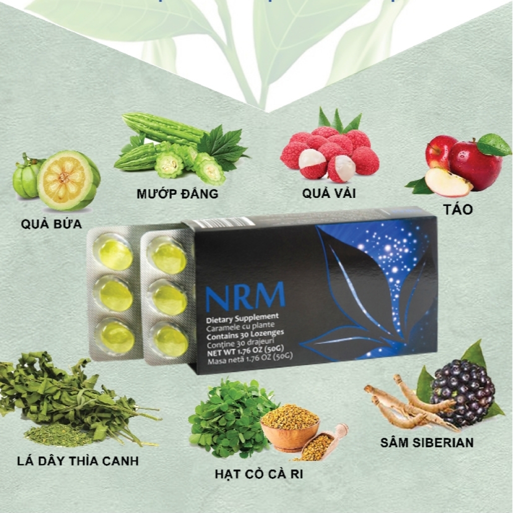 Combo 2 hộp Kẹo Ngậm Cân Bằng Đường Huyết APLGO _ NRM Vị Táo