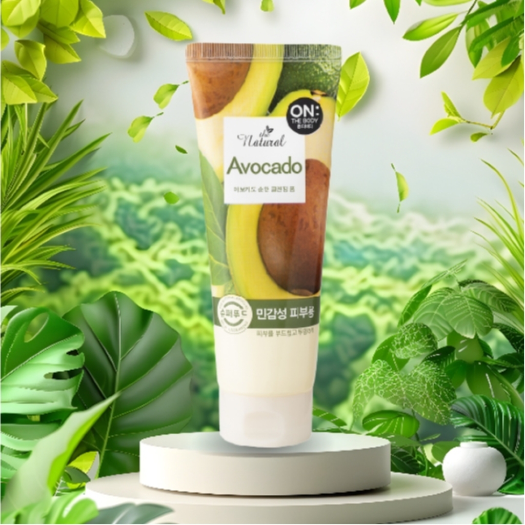 Combo 2 chai sữa rửa mặt ON:THE BODY The Natural Avocado Mild Cleansing Foam 200g