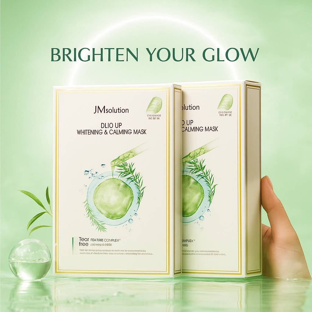 Combo 2 hộp Mặt Nạ Jmsolution Duo Up Whitening & Calming Mask