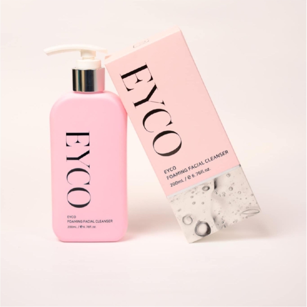 Combo 2 hôpk Sữa Rửa Mặt EYCO Foaming Facial Cleanser 200ml