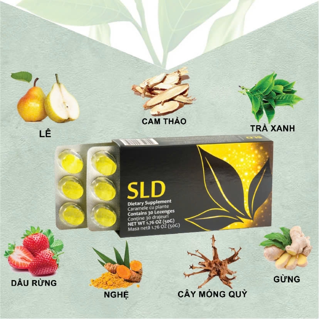 Combo 2 hộp Kẹo Ngậm Trơn Trượt Khớp Xương APLGO_ SLD Vị Lê Và Bạc Hà