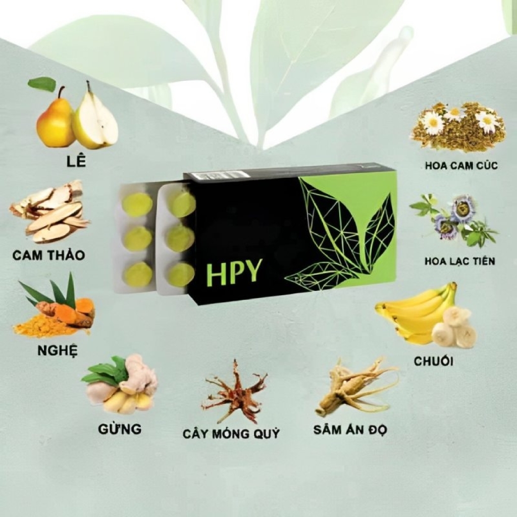 Kẹo Ngậm HPY Vị Trà Xanh – Hỗ Trợ Ung Thư APLGO