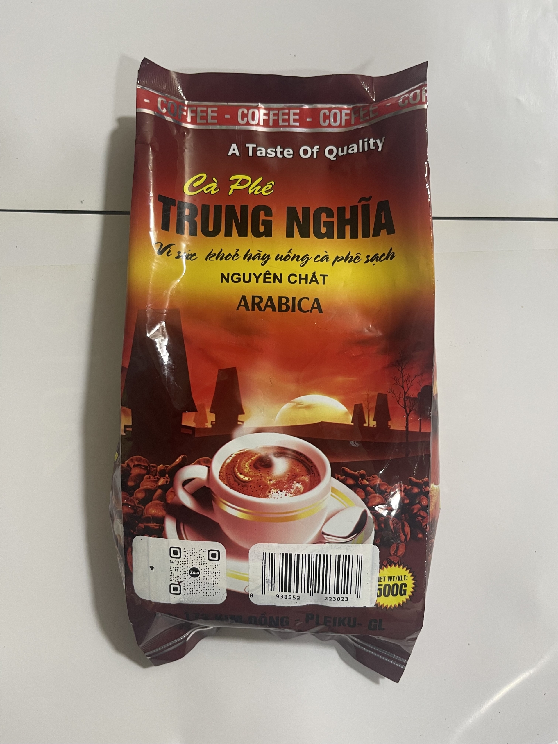 Cà phê bột pha phin bịch 500 gam