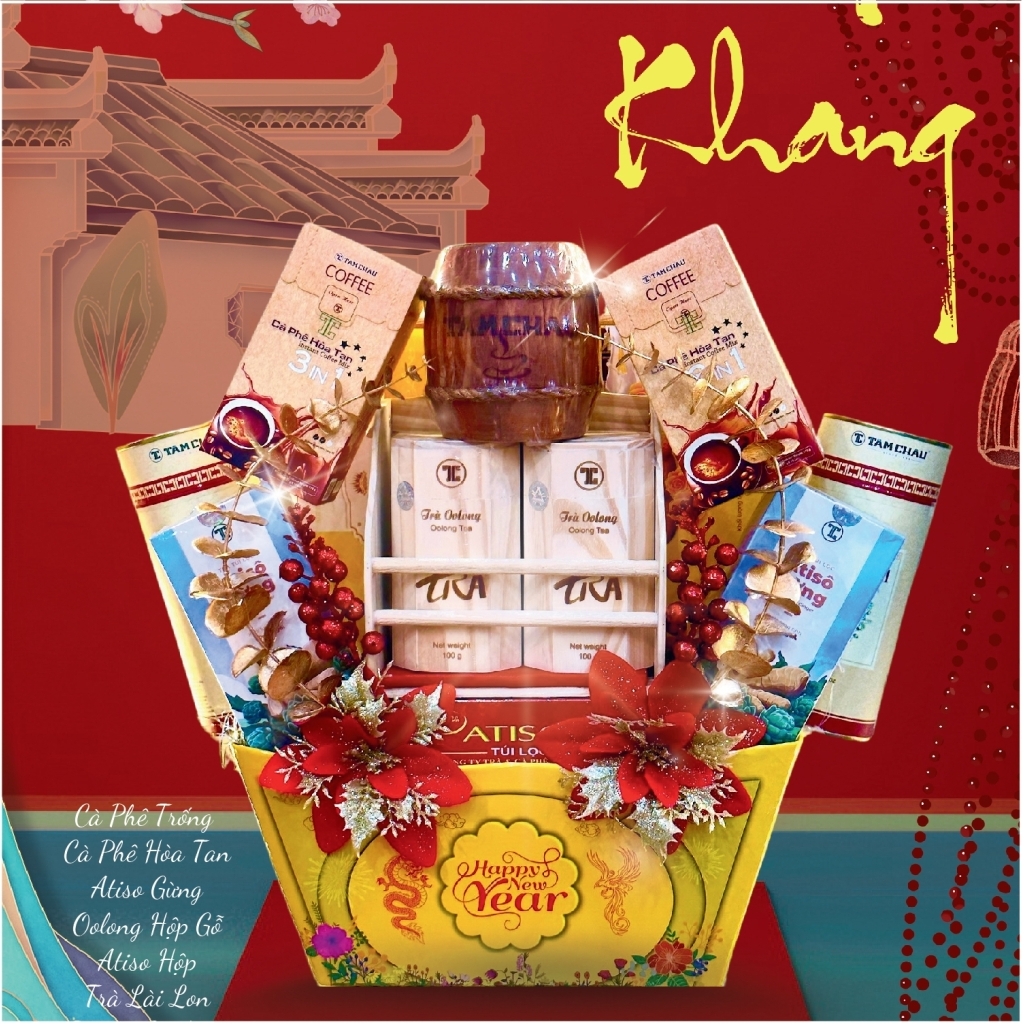 Giỏ Quà Tết An Khang - Tâm Châu